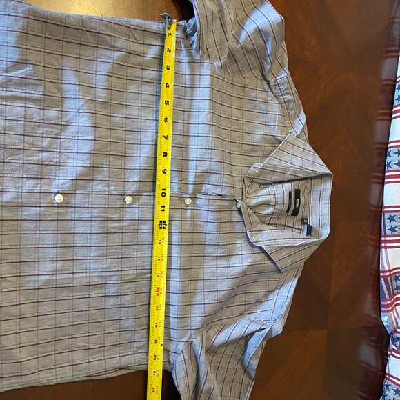 Hugo Boss Mens Slim Fit Long Sleeve Button-Down Shirt 42/16.5 Plaid Pattern - Picture 16 of 16